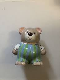 Gift Gallery by Fitz And Floyd Collectible Boy Teddy Bear Bank | eBay