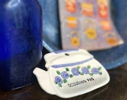 Farmyard Cow Floral Kitchen Tidy Spoon Rest Dining Decor - Etsy