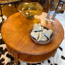 Heywood Wakefield Round Coffee Table - Ocean Springs Mercantile