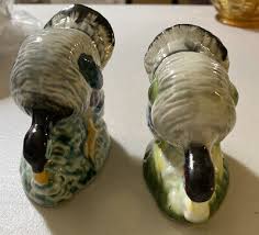 Vintage Pair Of Salt And Pepper Shakers, Turkeys Made In ...