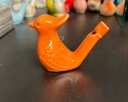 Various Chirping Bird Ceramic Water Whistle Toy Fun for Kids ...