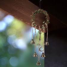 Witch Bells Witchy Wind Chimes Handmade Home Garden Door ...