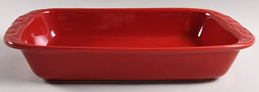 Woven Traditions Tomato (Red) 15" Rectangular Baker by Longaberger | Replacements, Ltd.