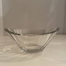Ceska Crystal Oval Bowl | eBay