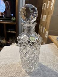 Beautiful Vintage Crystal Bohemian Czechoslovakia Decanter ...