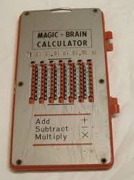 Vintage Magic - Brain Calculator Many Scuffs, No Stylus | eBay