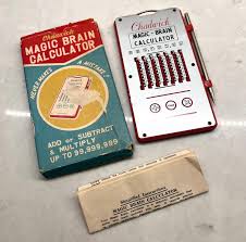 Vintage Chadwick Magic Brain Calculator in Box C1960s - Etsy
