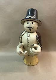 Figure Sculpture Art "uncle Arthur" Ceramic Unique - Etsy