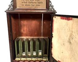 Antique Gypsy Fortune Teller Arcade Penny Machine - Argyle Automatic Co C.1910 - Etsy