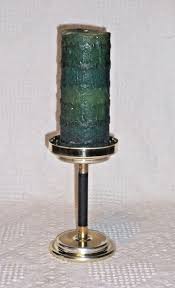 623)-Vintage-Double-Ended Pillar Candle Holder-6 1/4" Tall ...