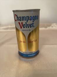 Vintage Pull Tab Beer Can Champagne Velvet Beer wide ...
