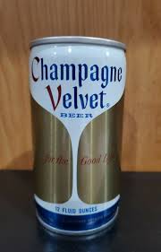 CHAMPAGNE VELVET BEER CAN- G.HEILEMAN BREWING ...
