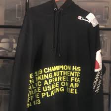 Champion | Sweaters | Rare Champion Hoodie Size Xl ...