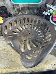 Vintage Champion Cast Iron Tractor Seat..old Farm Salvage - Etsy