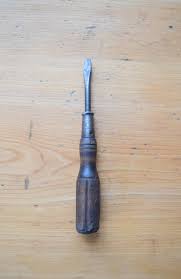 Vintage Rustic Screwdriver | Industrial Toolbox Hand Tools ...