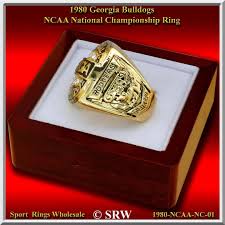 1980 Georgia Bulldogs NCAA Football Rogers Championship Ring From USA | #1846258280