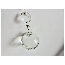 Antique CZECH Cut CRYSTAL Glass Chandelier Miniature ...