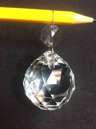 Prism Cut Crystal Glass Chandelier Lamp Suncatcher Ball ...