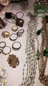 Sold at Auction: Vintage Costume Jewelry, Fashion Rings,