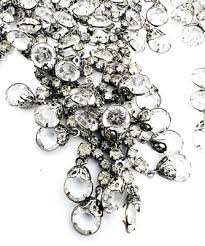 JULIANA Delizza & Elster Bezel Set Crystal Bib Necklace Earrings Vintage Jewelry | eBay