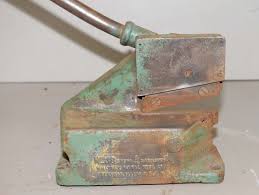 Whitney USA No 38 metal fabrication bench shear cutter ...