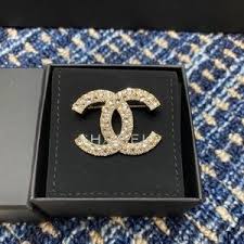 CHANEL | Jewelry | Chanel 996 Turnlock Cc Brooch Pin Gold Large 8627 | Poshmark