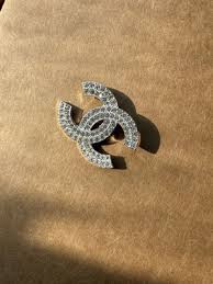CHANEL BROOCH CC LOGO | eBay