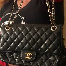 CHANEL | Bags | A Little Vintage Original Black Shoulder Bag V | Poshmark