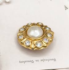 Vintage 1980s 1970s Chanel Clip on Earrings Faux Pearl | Antique Jewelry