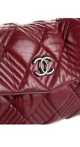 Authentic CHANEL In And Out Lambskin Maxi Flap Handbag ...