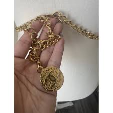 Belt Chanel Gold size 37 Inches in Other - 46732336