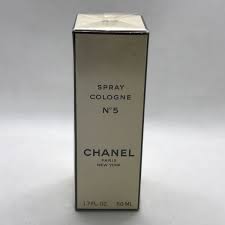 FAB! VTG Chanel N°5 Cologne Spray 1.7fl.oz/50ml Factory ...