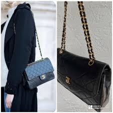 Chanel Double Flap Bag Quilted Lambskin Medium Black ...