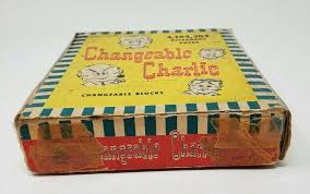 Vintage Changeable Charlie 1948 Wooden Puzzle Gaston ...