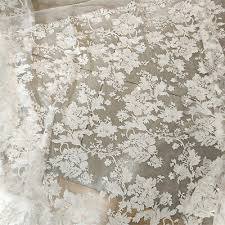 Embroidery Floral Mesh Lace Fabric DIY Costume Clothing ...