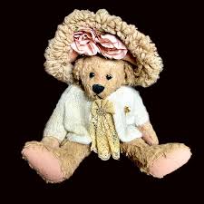 Ashton Drake Gallery Teddy Bears Bear 1999 Vicky Lougher Hat ...