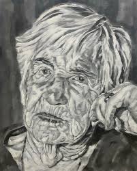 Gerhard Richter by Gaby Kutz (2021) : Painting Oil, Tempera on Canvas - Singulart