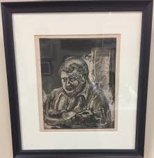 Sold at Auction: "Grump" Etching Print by Wayne Williams 5/10