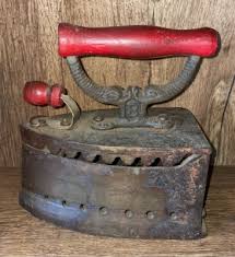 Antik Vintage Flacheisen Plantsa de Uling Aluminium Anthrazit Flacheisen | eBay.de