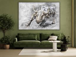 New York Bull Statue - Etsy Singapore