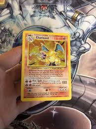 Pokemon - Charizard - Base Set Original 4/102 - Holo Rare MP ...