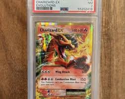 Charizard EX Holographic XY Evolutions PSA 7 – Graded Charizard Card, Classic Pokémon Collectible - Etsy