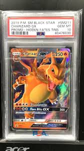 2019 Pokemon Sm Black Star Promo Sm211 Charizard Gx Hidden ...
