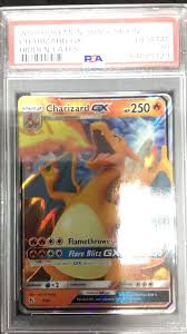 2019 Pokemon Sun & Moon Hidden Fates 9 Charizard Gx PSA 10 ...