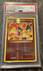 Pokemon Psa 9 Reverse Holo Charizard 11/108 XY Evolutions | eBay