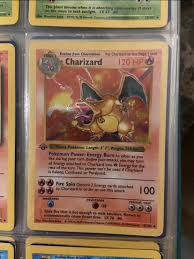 Found this Charizard 1st edition while going through my ...