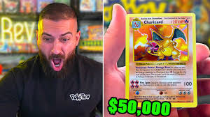 I PULLED A $50,000 POKEMON CARD?! - YouTube
