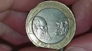 UK 2009 £2 Two Pounds Charles Darwin 200th Birth Year - Coin ...