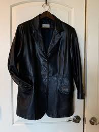 Bettina Rizzi Women's Black Leather Jacket - Etsy