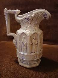 Vintage Glazed Ceramic Apostle 8" Pitcher. | eBay